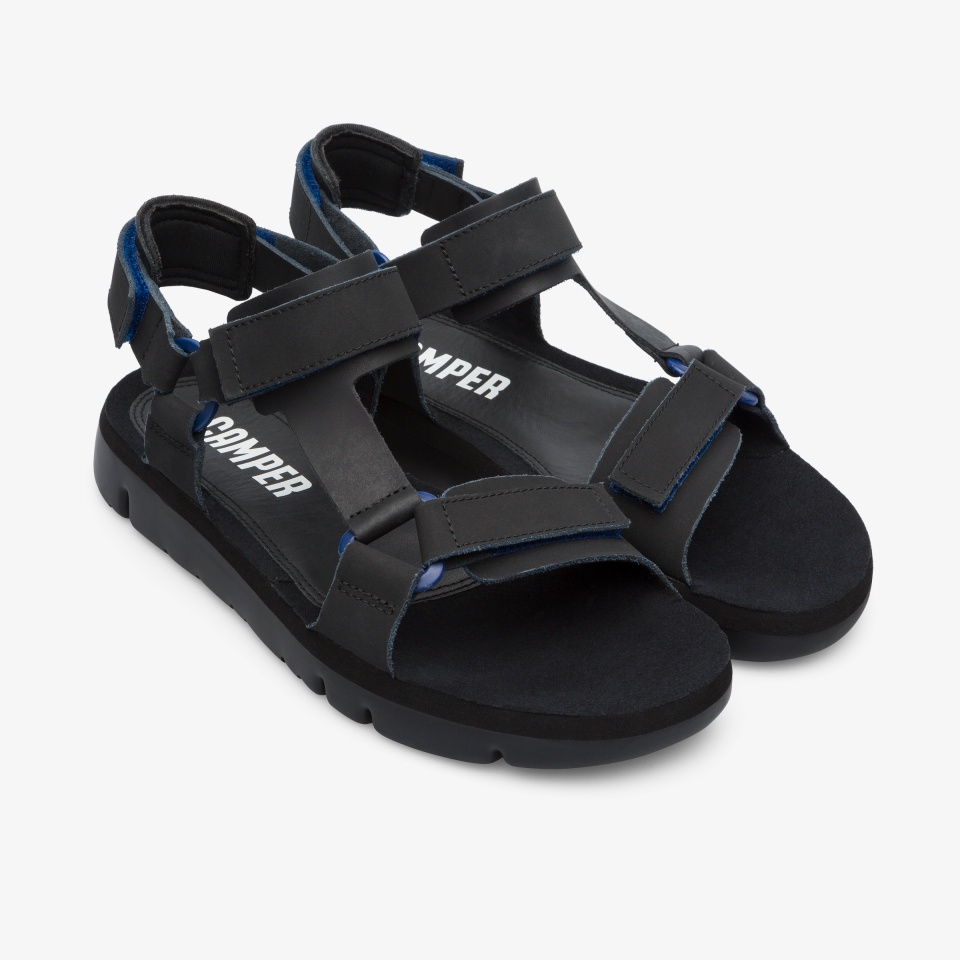 Camper Oruga Black - Camper Mens Sandals ||0437-AEHNQ||